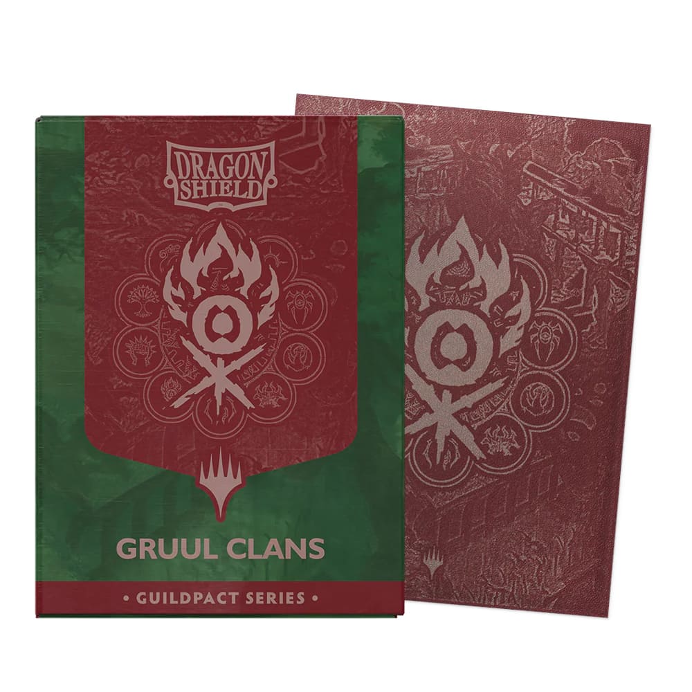 Dragon Shield Gruul Clans Guildpact Series Matte Dual Art - 100 Bustine