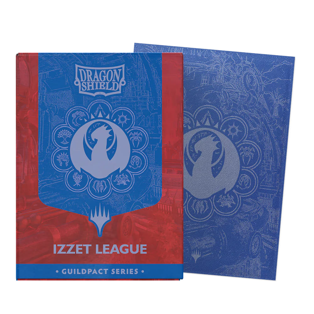 Dragon Shield Izzet League Guildpact Series Matte Dual Art - 100 Bustine