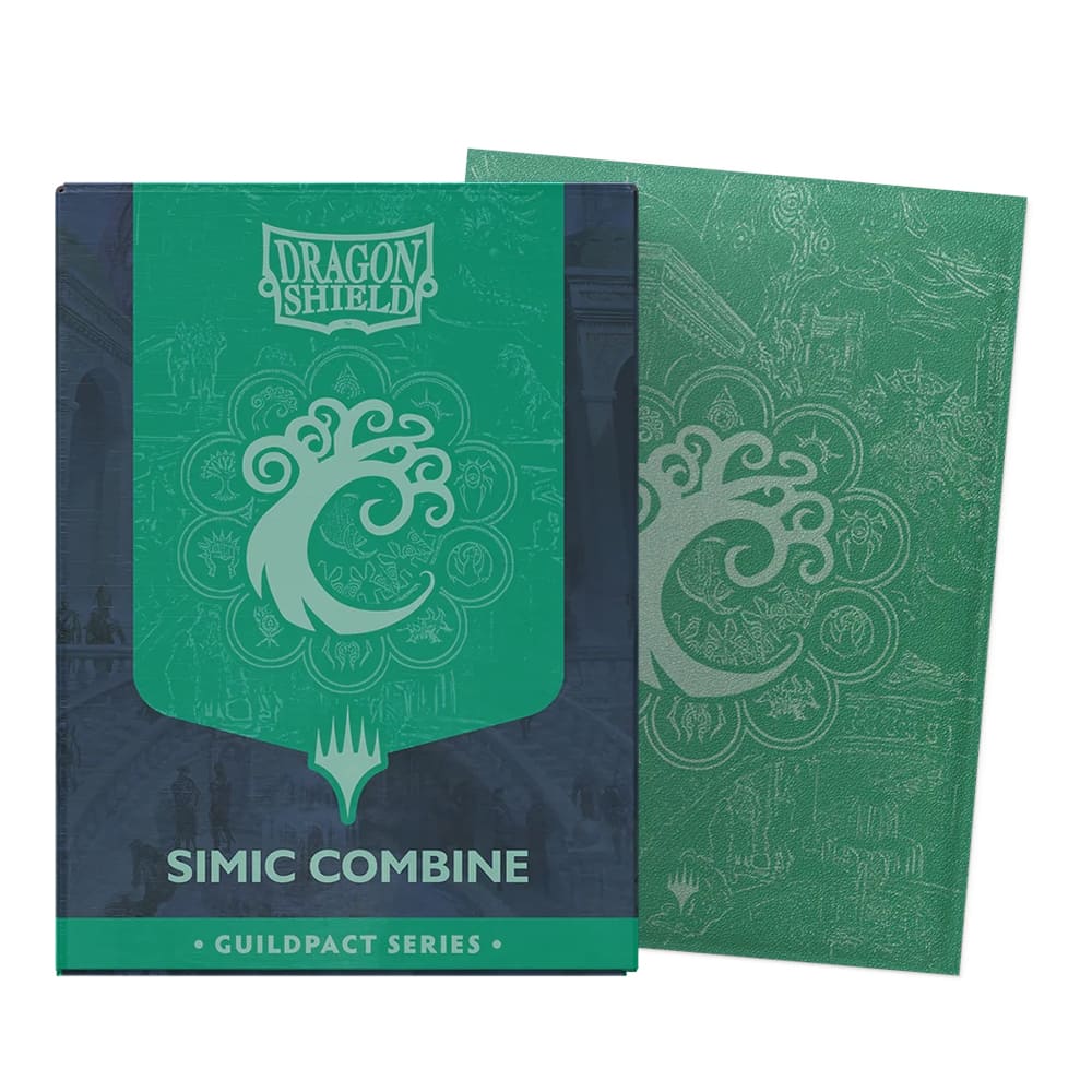 Dragon Shield Simic Combine Guildpact Series Matte Dual Art - 100 Bustine