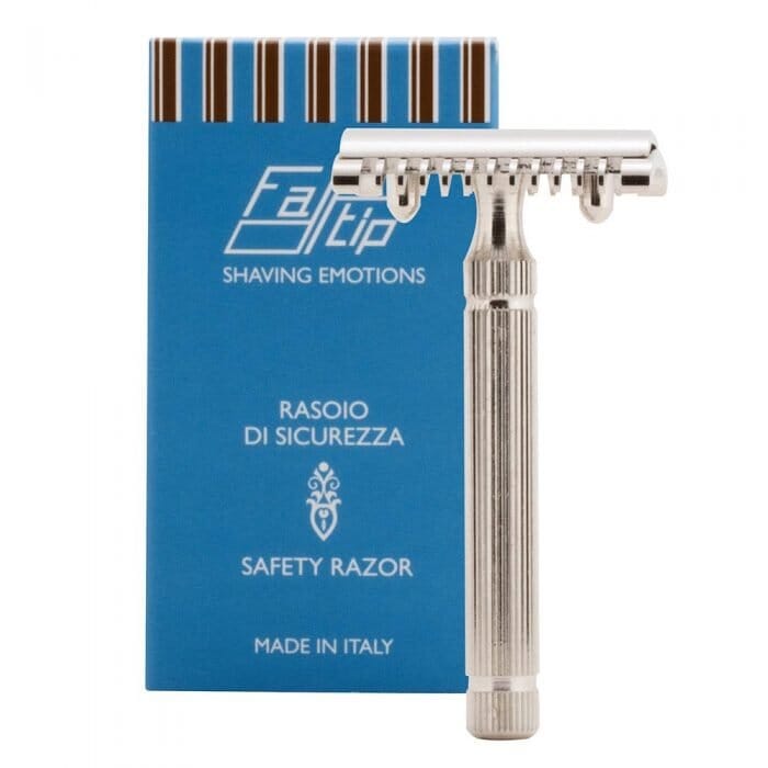 Fatip safety razor piccolo nickel classic original open comb