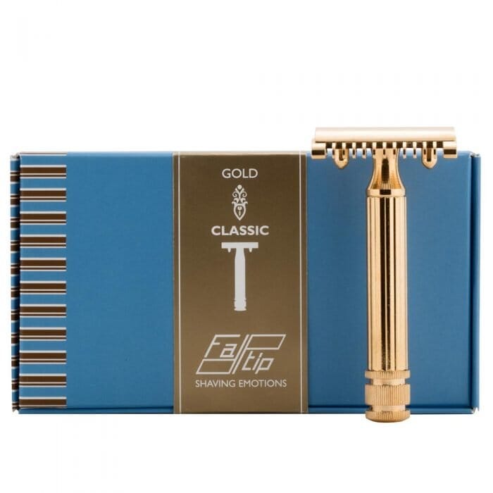 Fatip safety razor grande gold classic original open comb