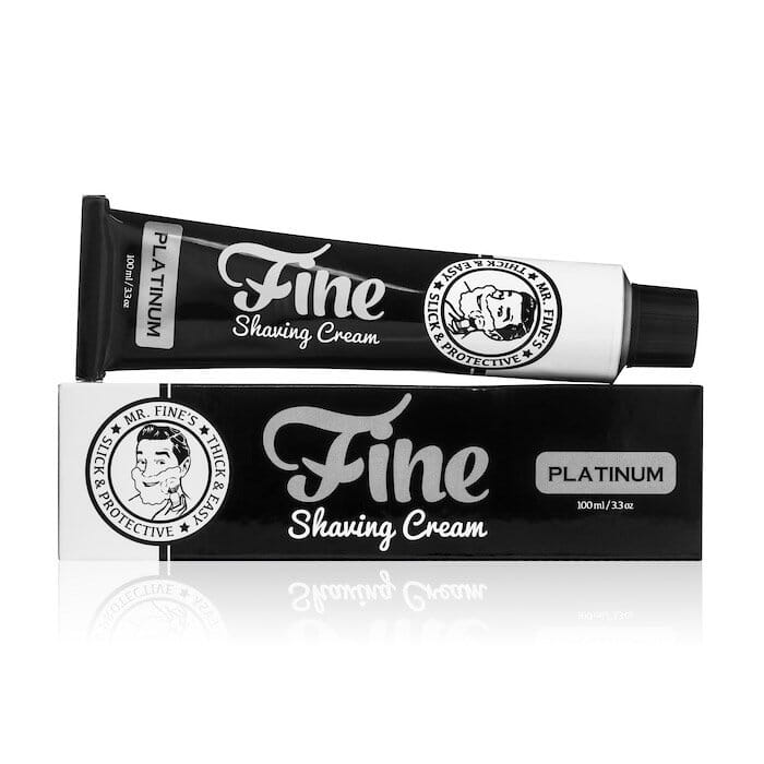 Fine sapone da barba Platinum in tubo 100gr