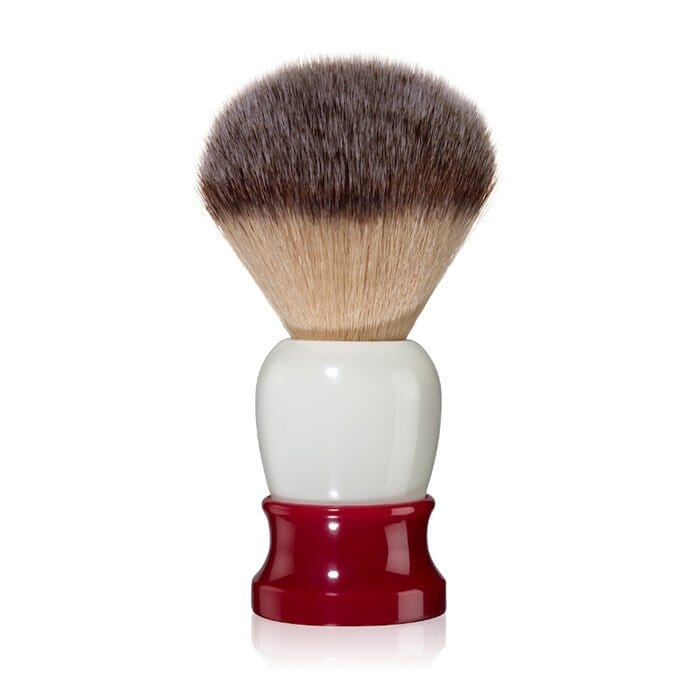 Fine classic shaving brush red and white 20mm