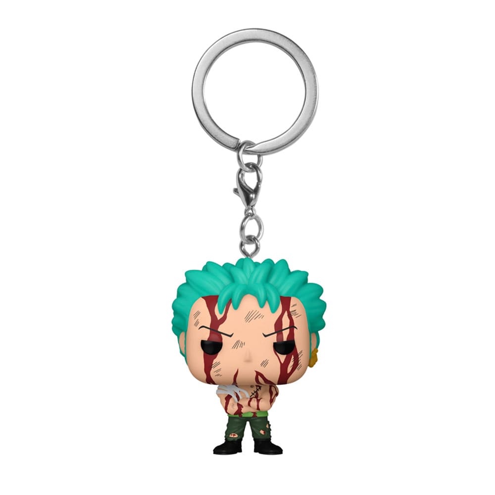 Funko Pop One Piece Keychains Zoro Nothing Happened 4cm