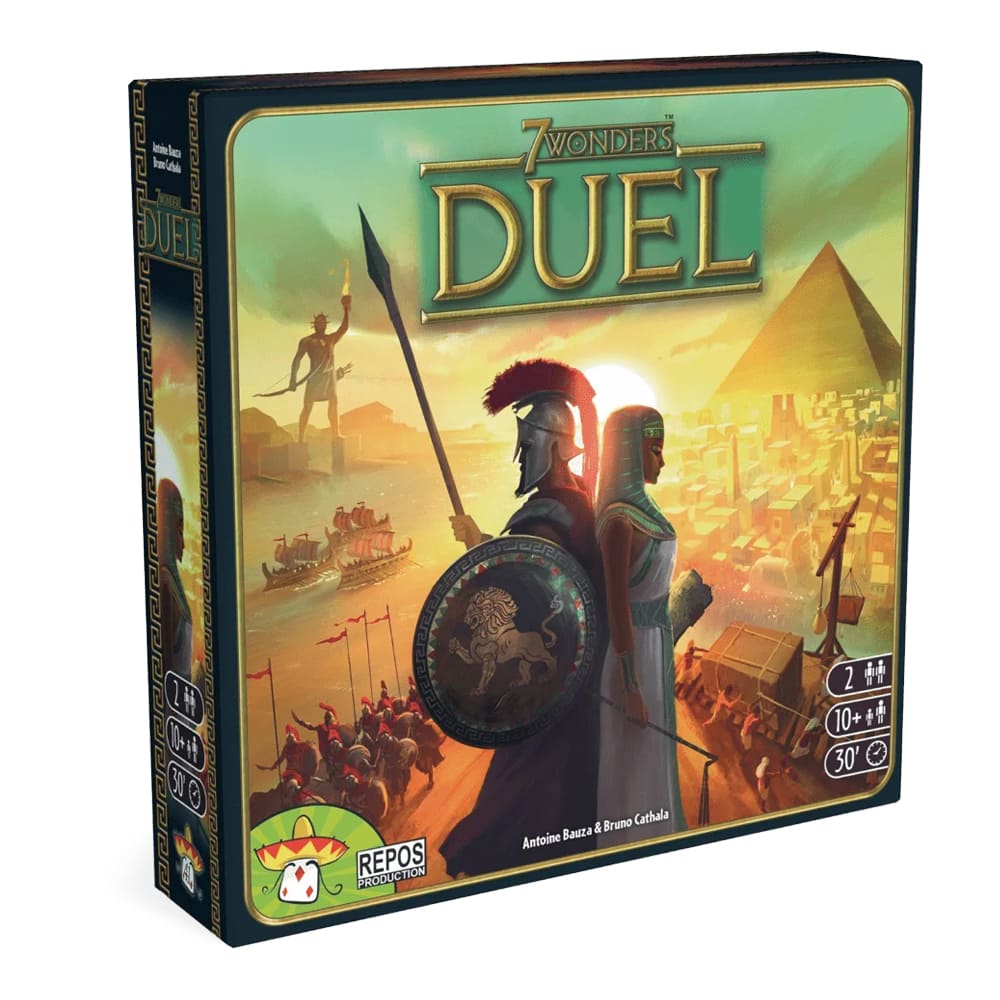 7 Wonders Duel gioco da tavolo italiano