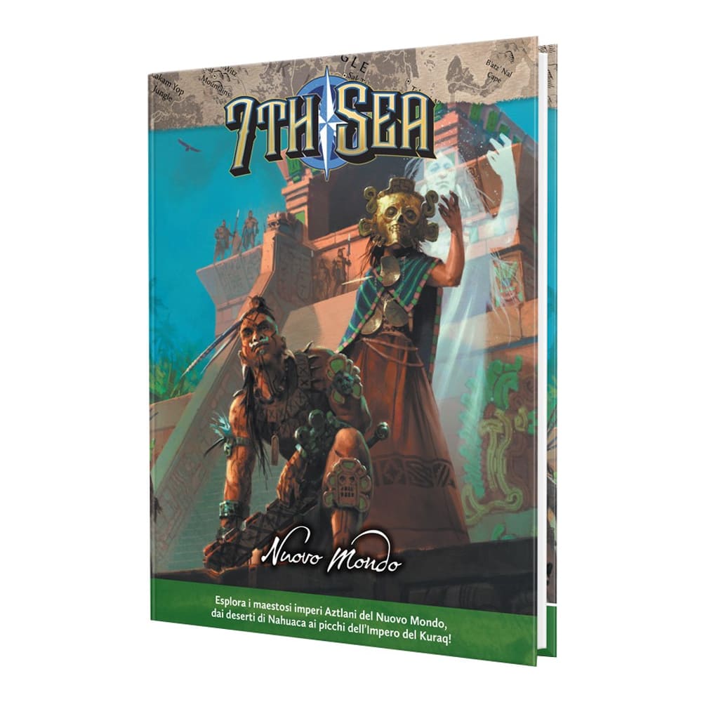 7th Sea Nuovo Mondo gioco da tavolo versione Italiano