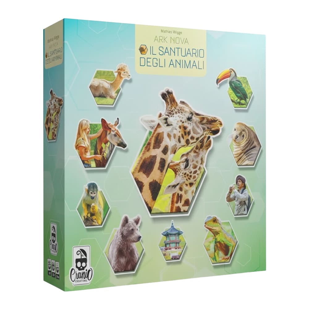 Ark Nova Il Santuario degli Animali gioco da tavolo versione Italiano