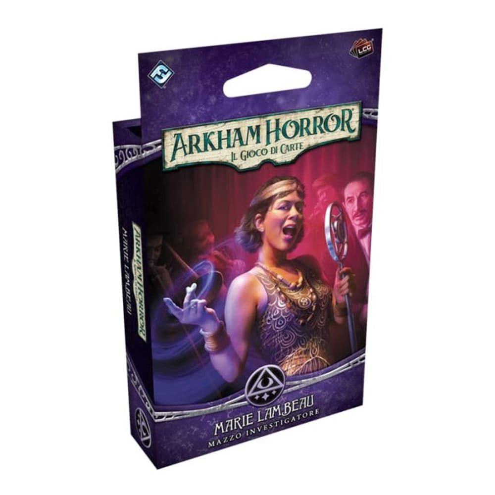 Arkham Horror LCG – Mazzo Investigatore Marie Lambeau ITA