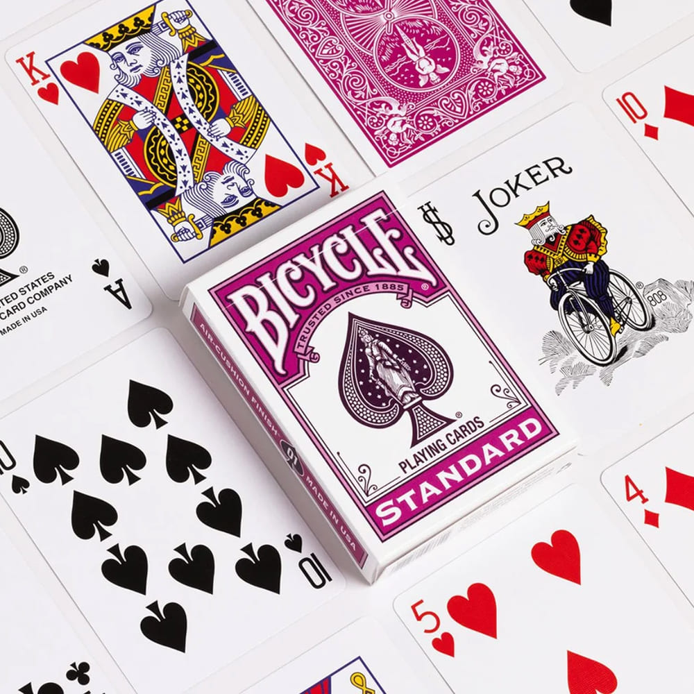 Bicycle Berry Carte da Gioco Poker Rosa e Viola Color Series #1