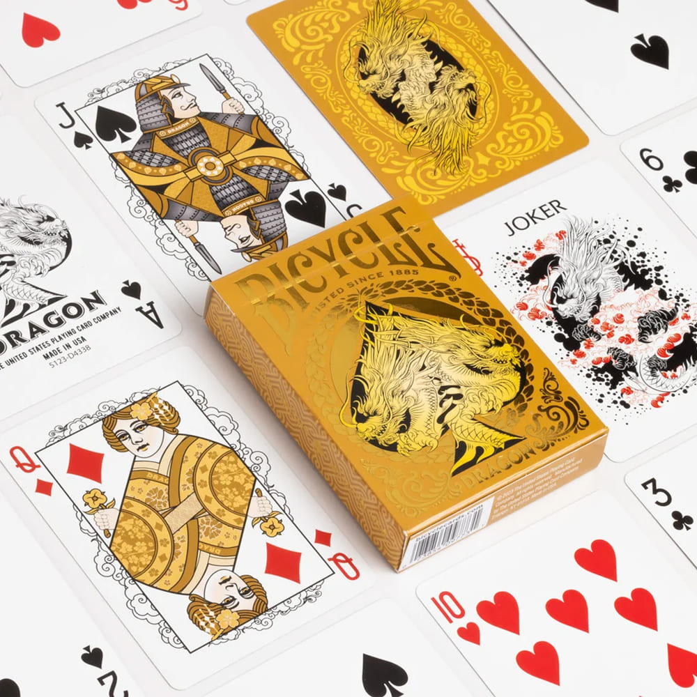 Bicycle Gold Dragon – Mazzo di Carte