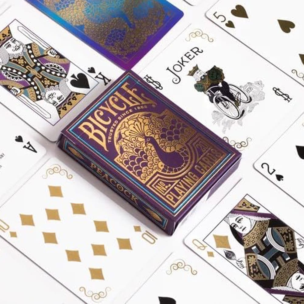 Bicycle Purple Peacock – Mazzo di Carte