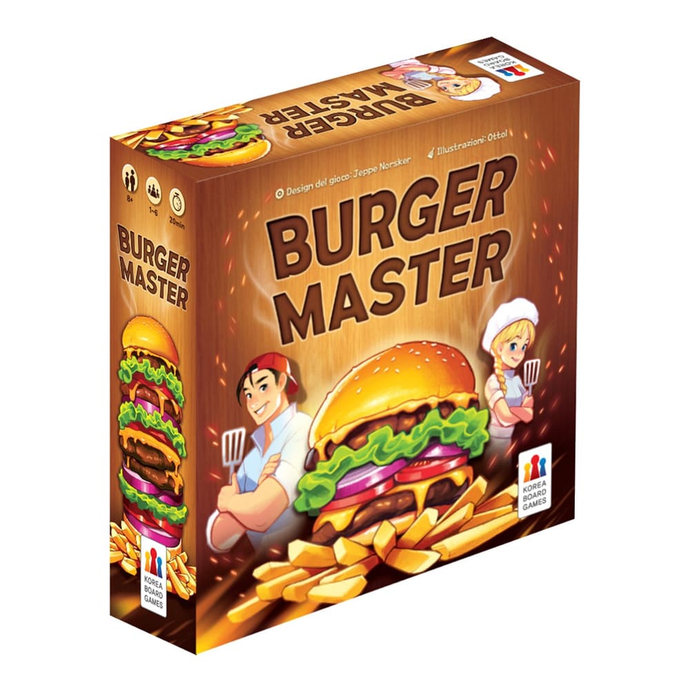 Burger Master – Gioco da Tavolo ITA