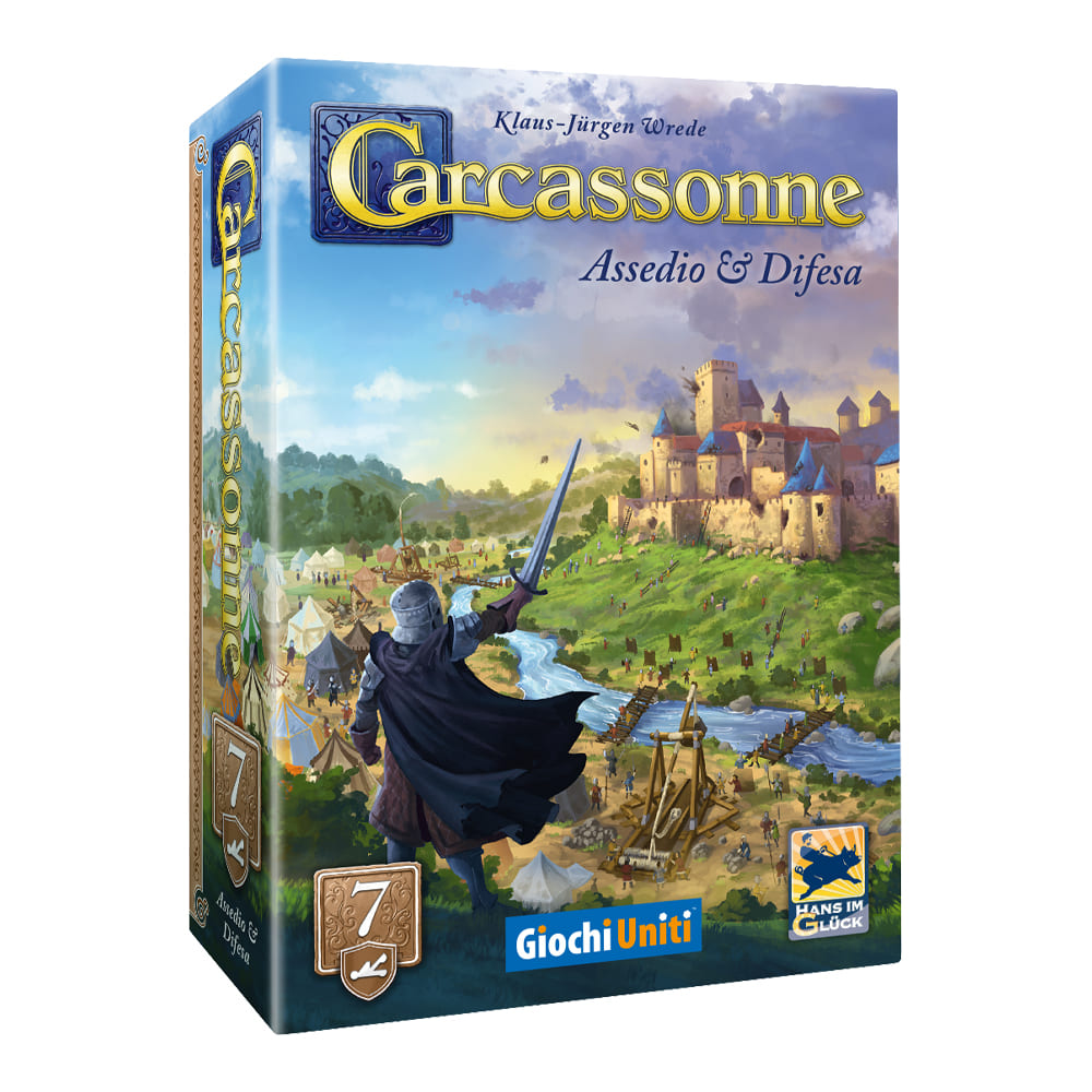 Carcassonne Assedio e Difesa Espansione 7 ITA