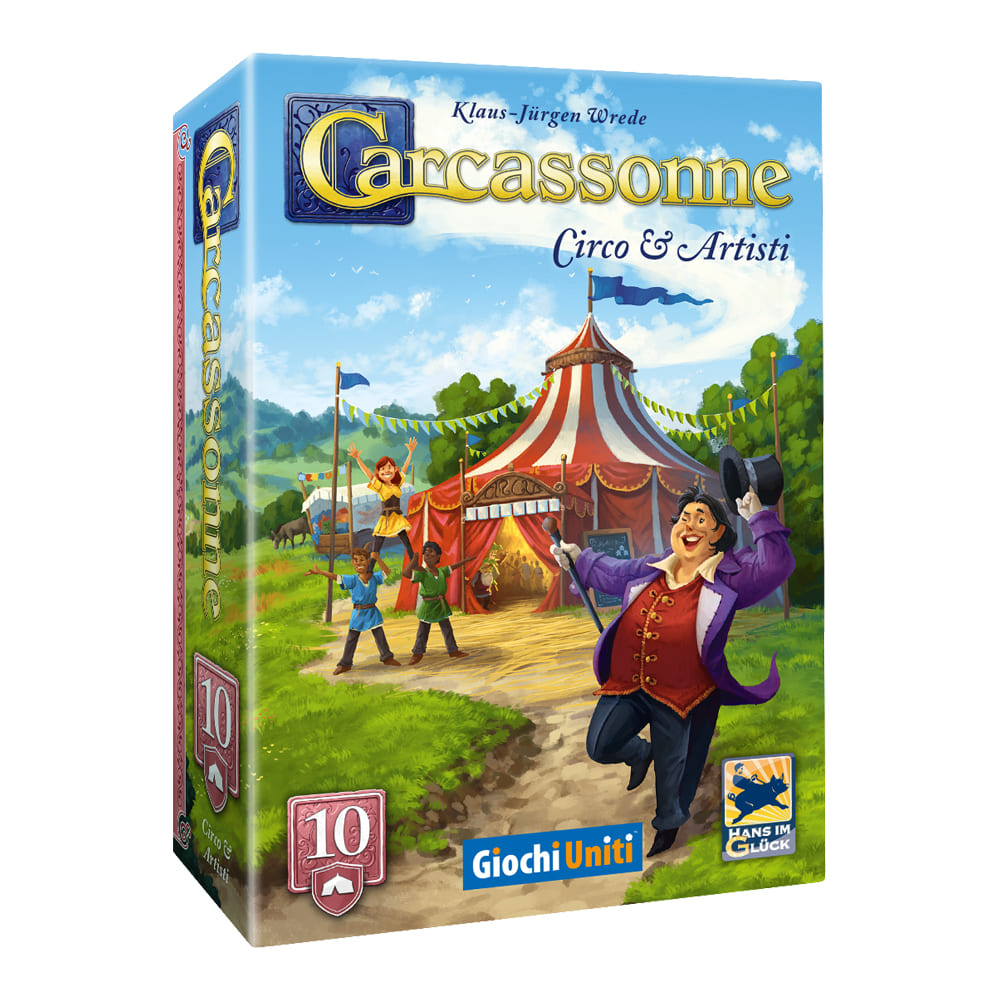 Carcassonne Circo e Artisti Espansione 10 ITA