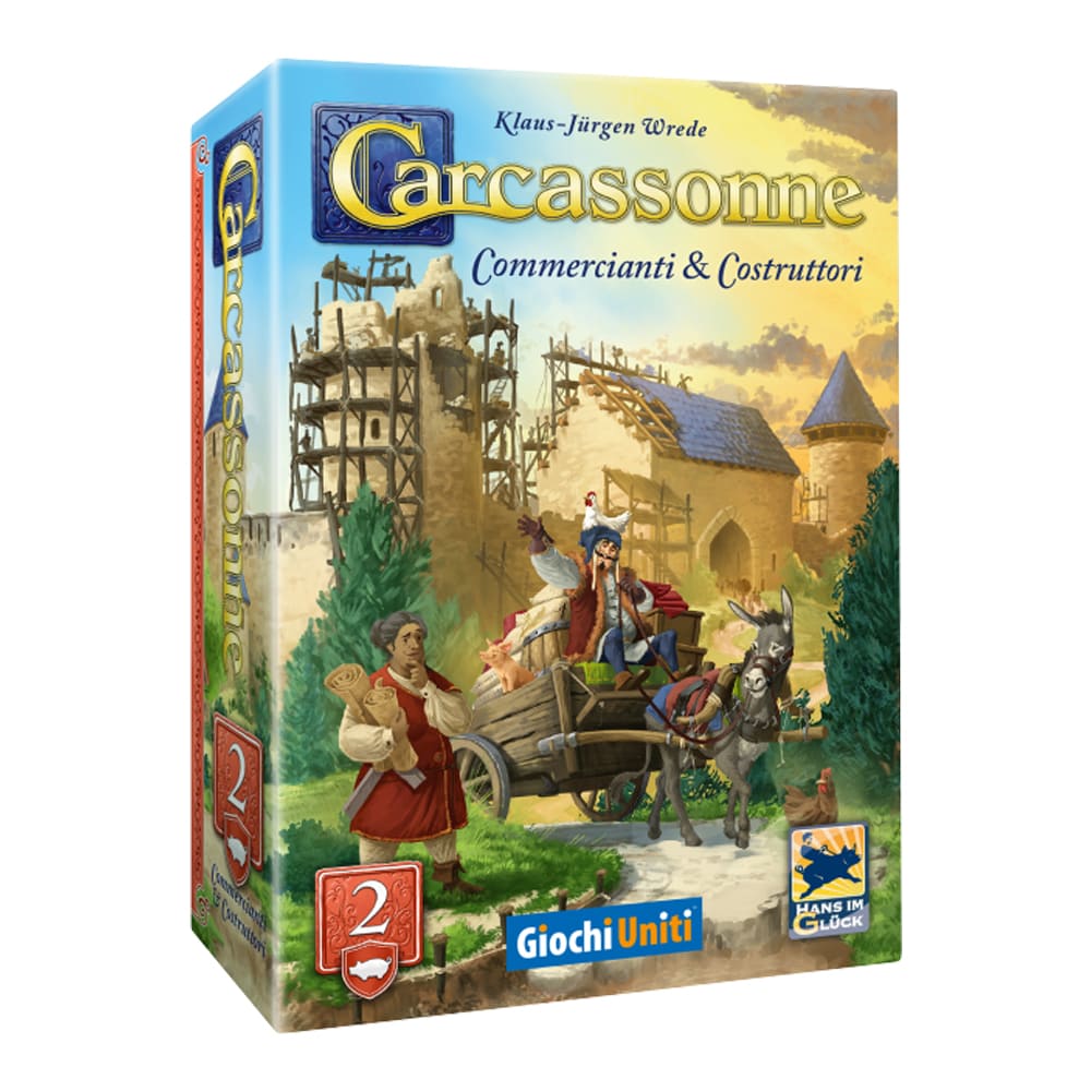 Carcassonne Commercianti e Costruttori Espansione 2 ITA