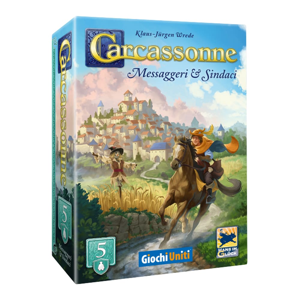Carcassonne Messaggeri e Sindaci Espansione 5 ITA