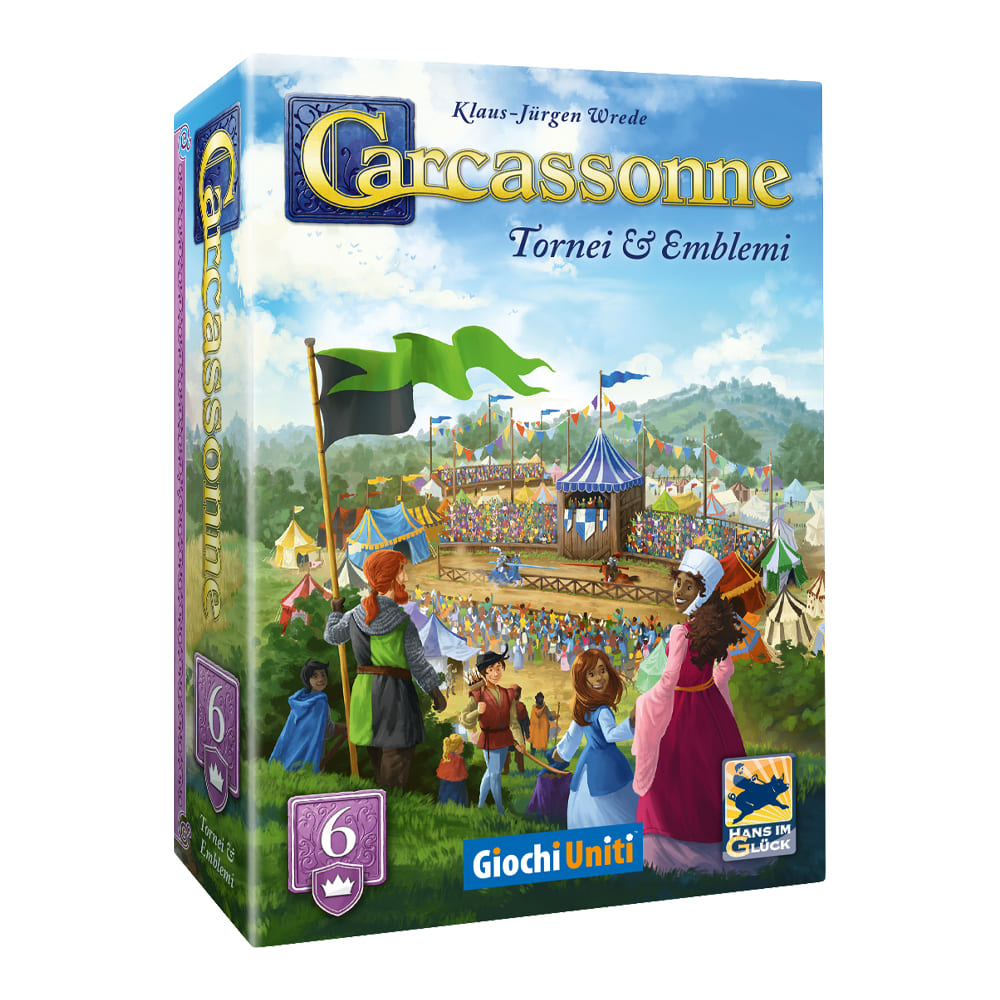 Carcassonne Tornei e Emblemi Espansione 6 ITA