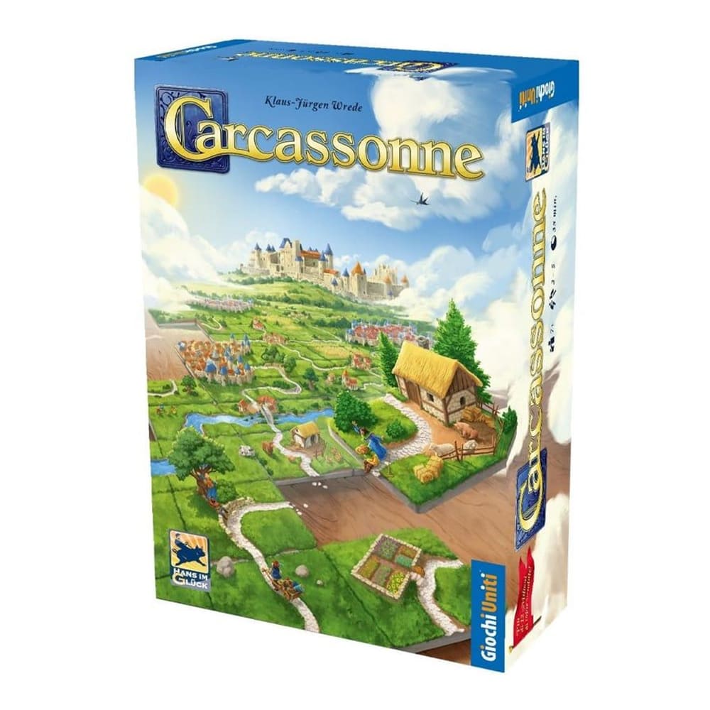 Carcassonne gioco da tavolo versione Italiano