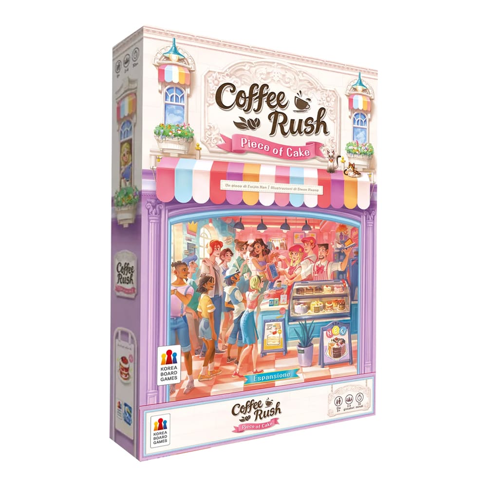 Coffee Rush gioco da tavolo versione Italiano Coffee Rush gioco da tavolo versione Italiano