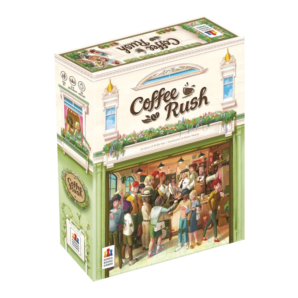Coffee Rush gioco da tavolo versione Italiano