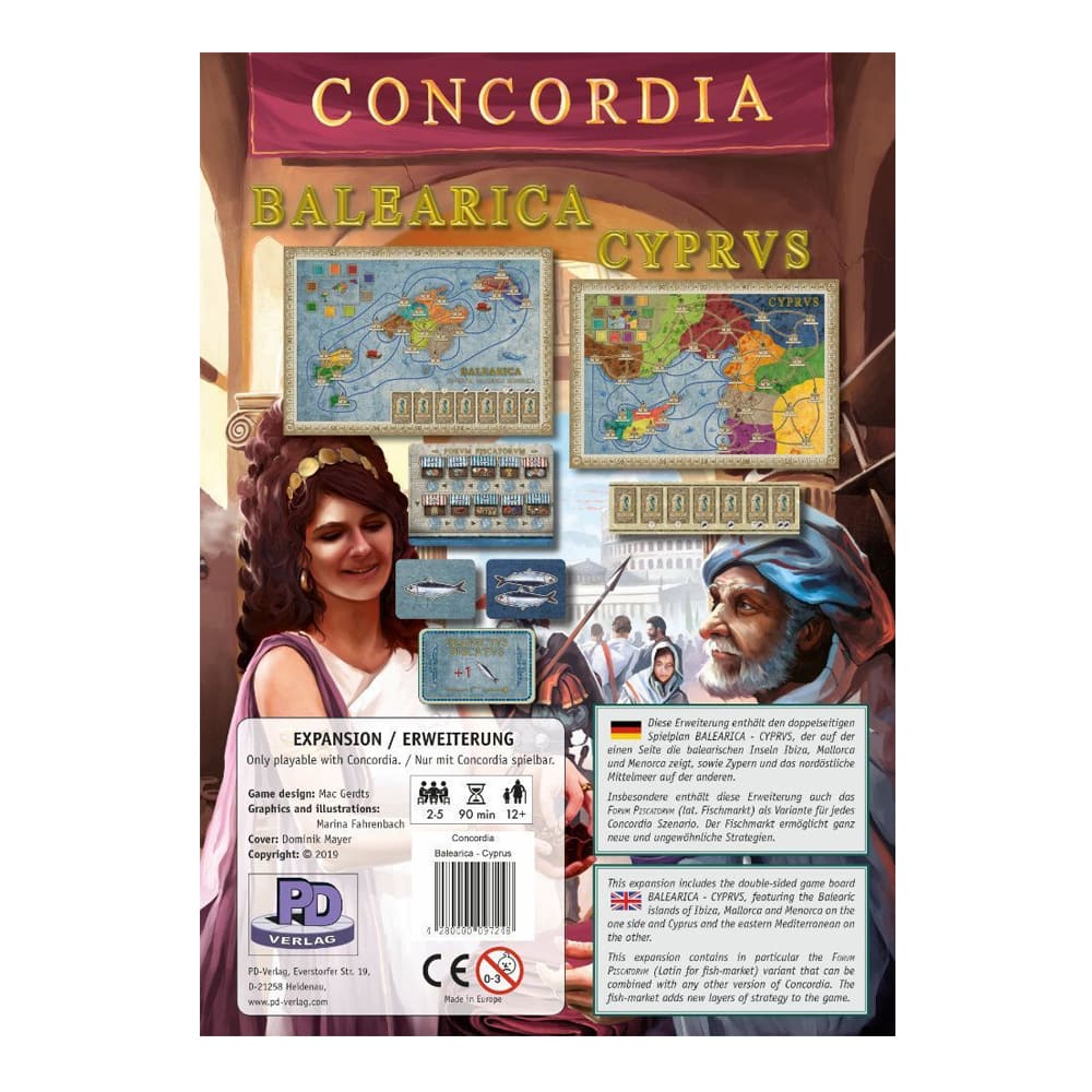Concordia Balearica Cyprus gioco da tavolo versione Italiano