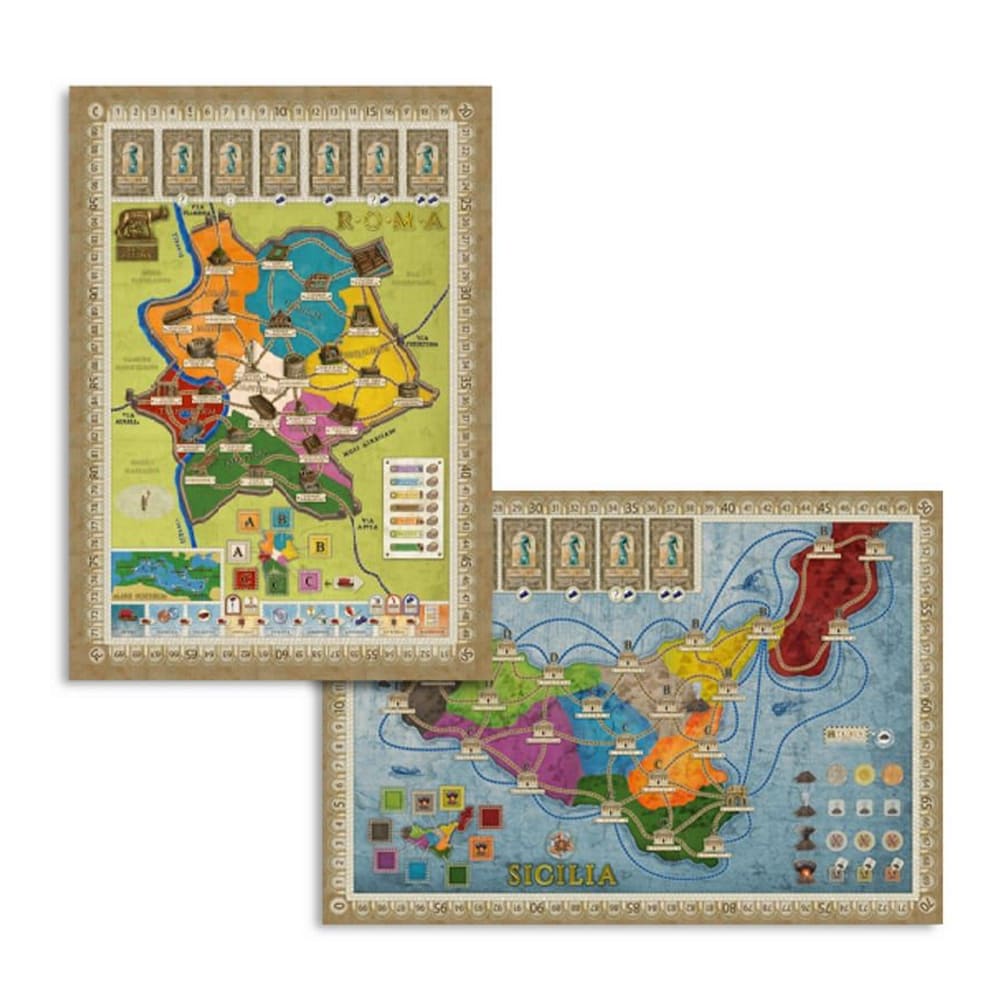 Concordia Roma Sicilia gioco da tavolo versione Italiano