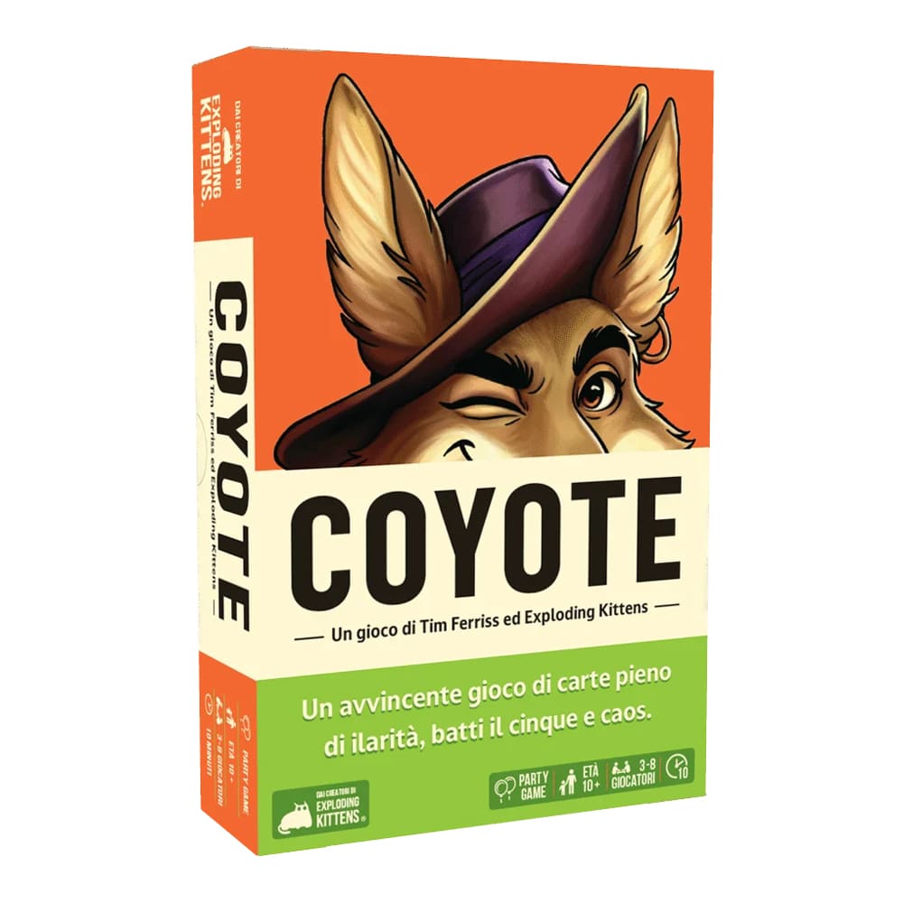 Coyote gioco da tavolo versione Italiano