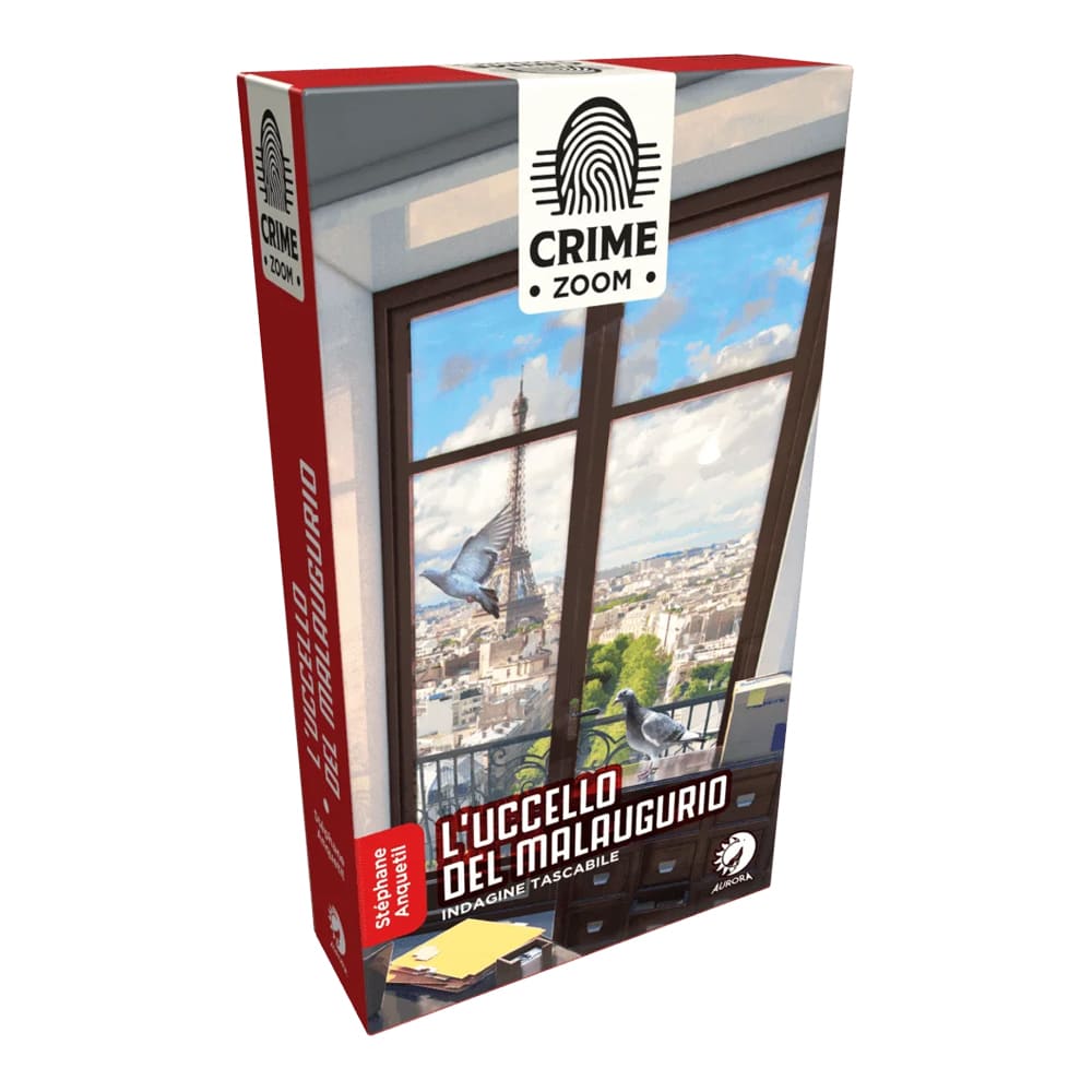 Crime Zoom L'Uccello del Malaugurio – Gioco da Tavolo ITA