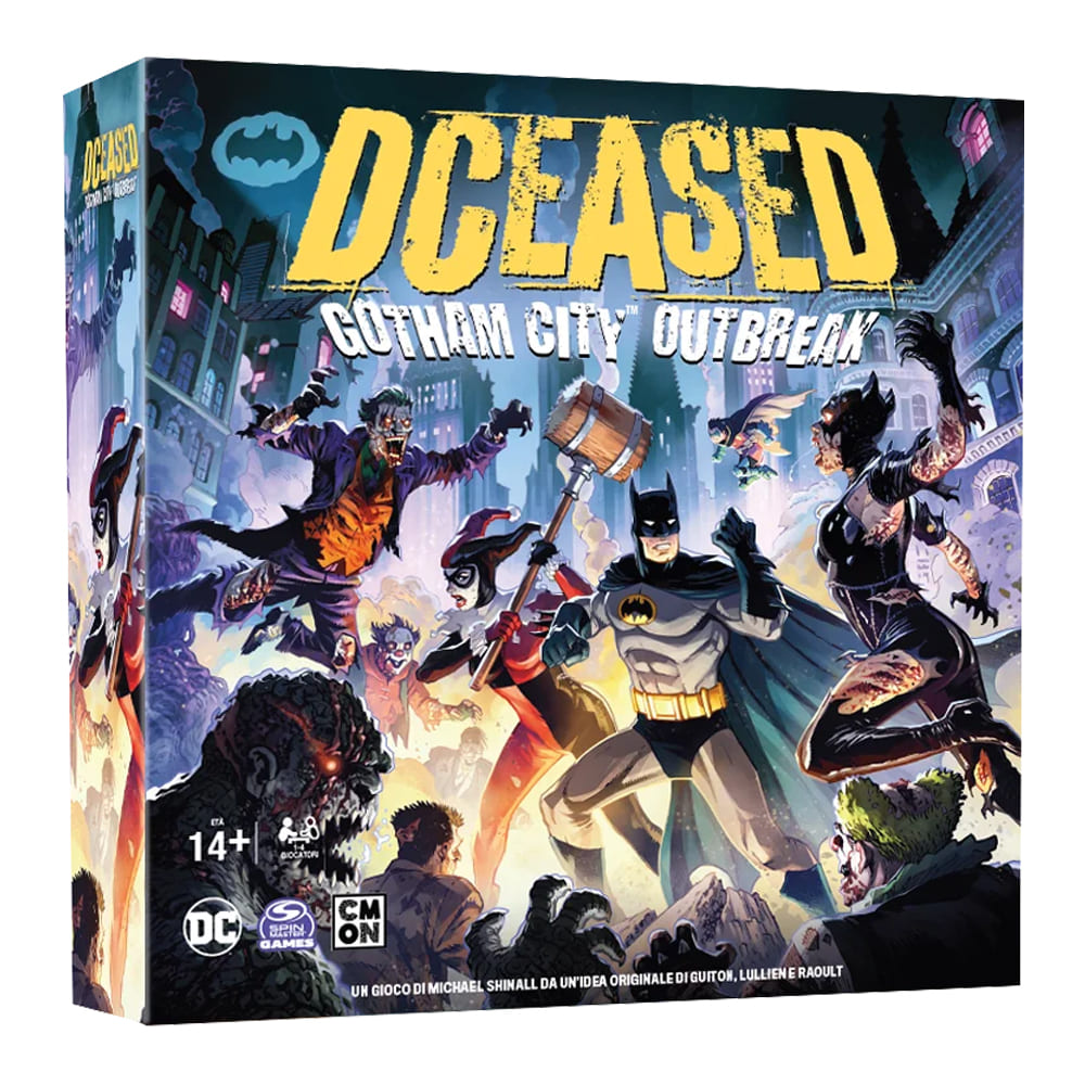 DCeased Gotham City Outbreak gioco da tavolo versione Italiano