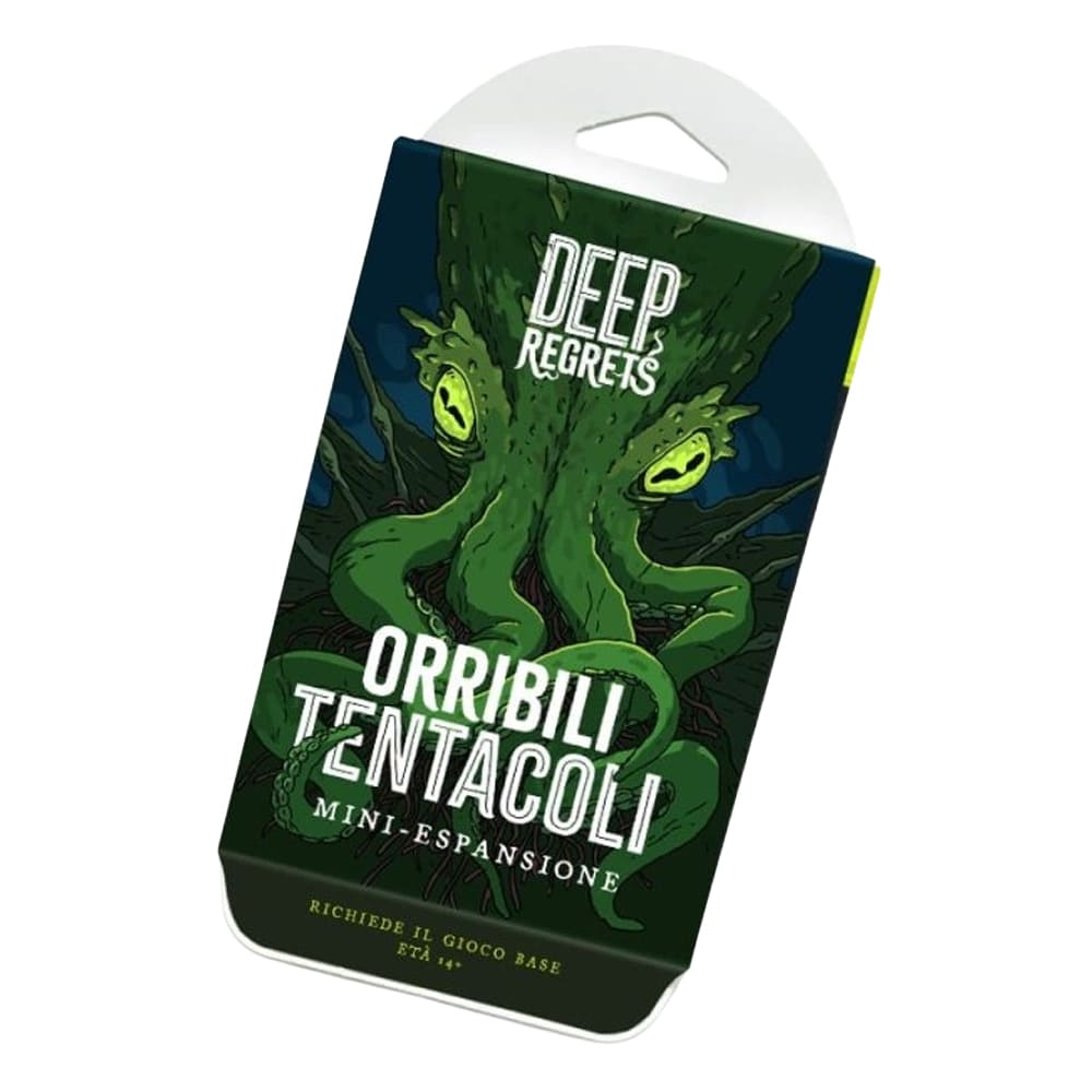 Deep Regrets Orribili Tentacoli Mini Espansione Gioco da Tavolo ITA