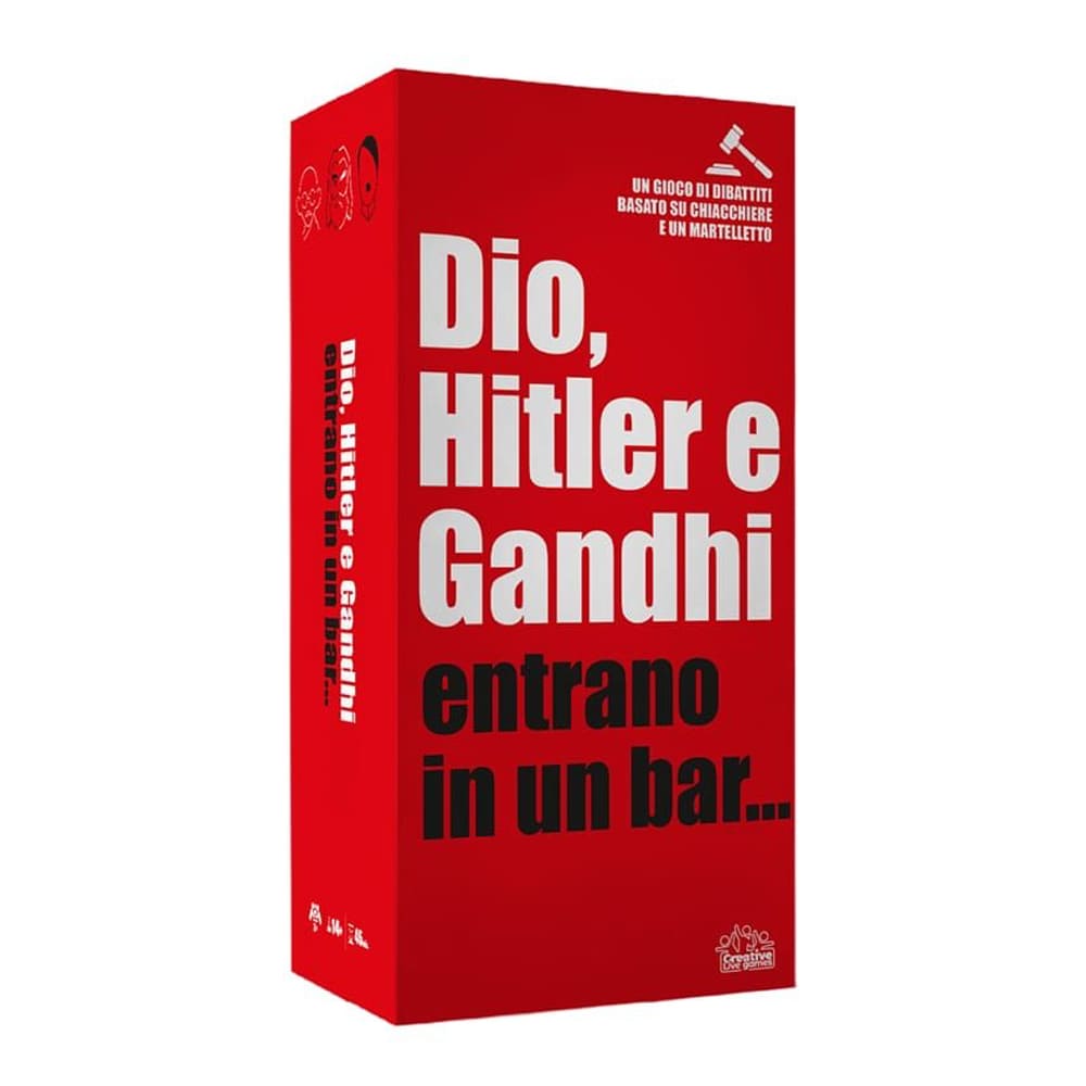 Dio, Hitler e Gandhi Entrano in un Bar gioco da tavolo ITA