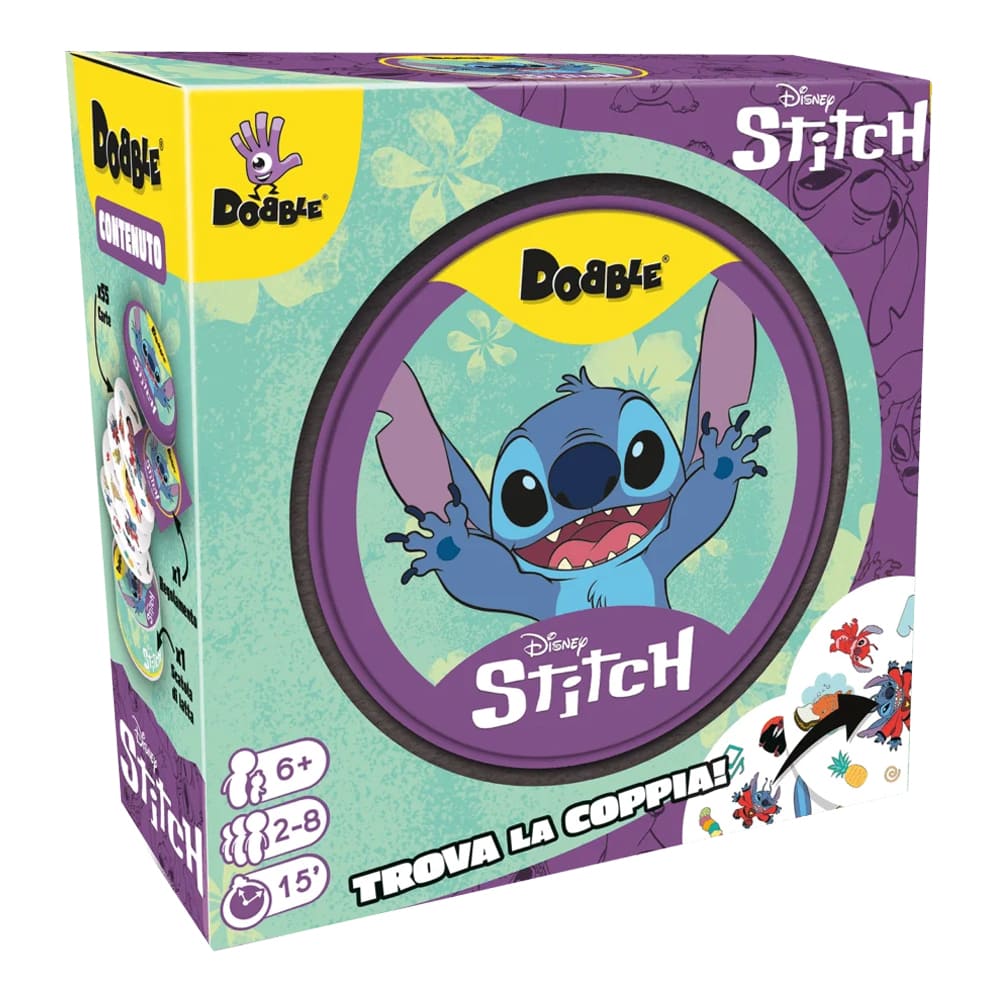 Dobble Stitch gioco da tavolo versione Italiano Dobble Stitch gioco da tavolo versione Italiano