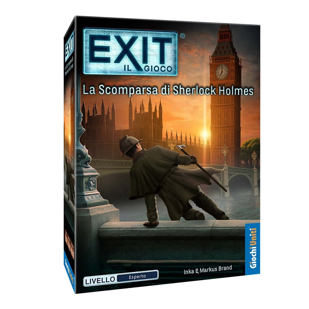 Exit La Scomparsa di Sherlock Holmes gioco da tavolo versione Italiano