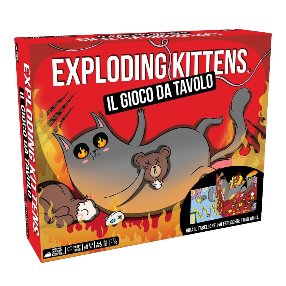 Exploding Kittens Il Gioco da Tavolo ITA