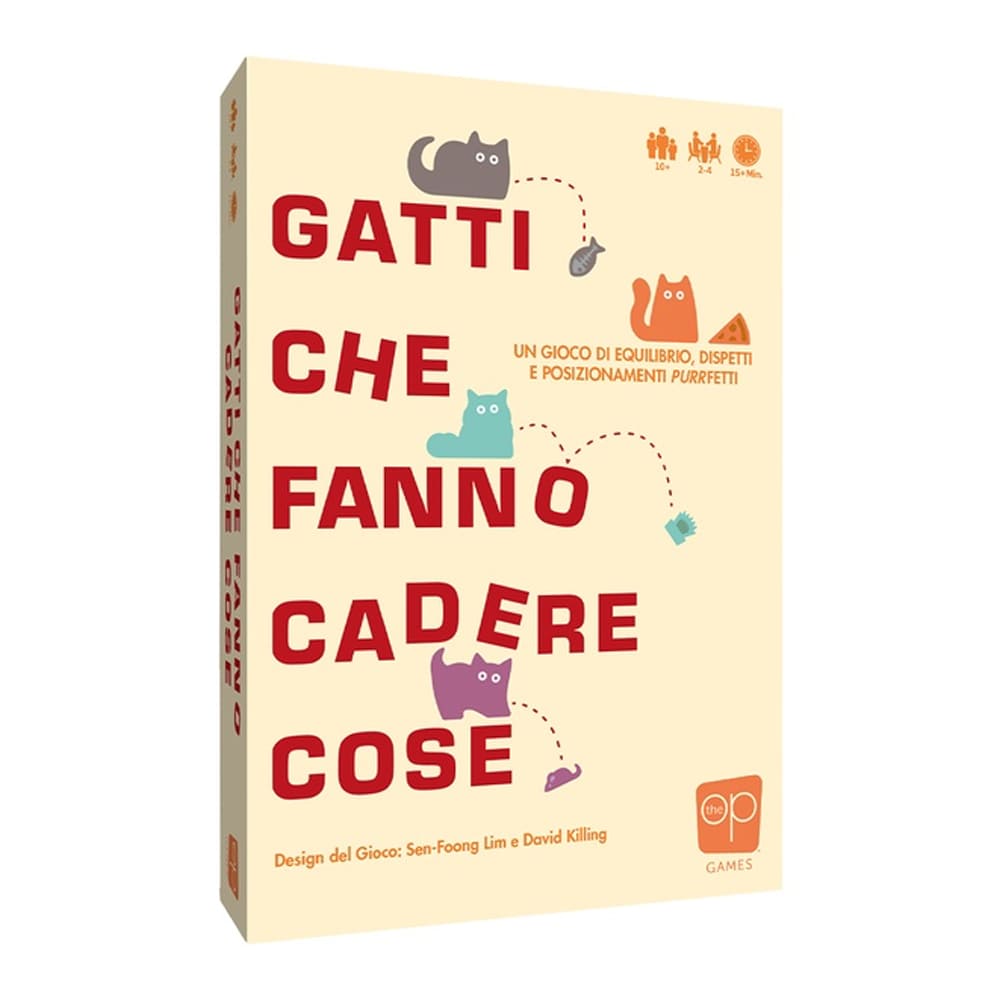 Gatti che Fanno Cadere Cose - Gioco da Tavolo ITA