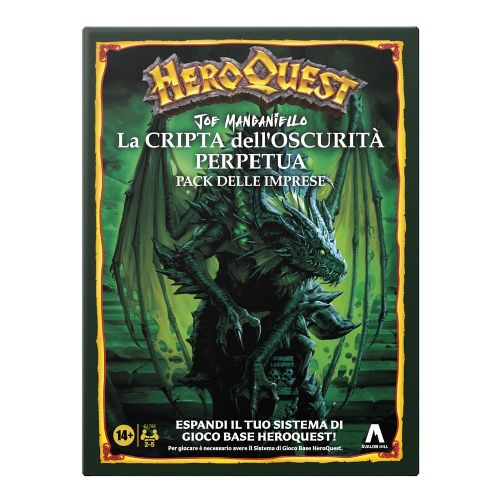 HeroQuest La Cripta dell'Oscurità Perpetua Espansione