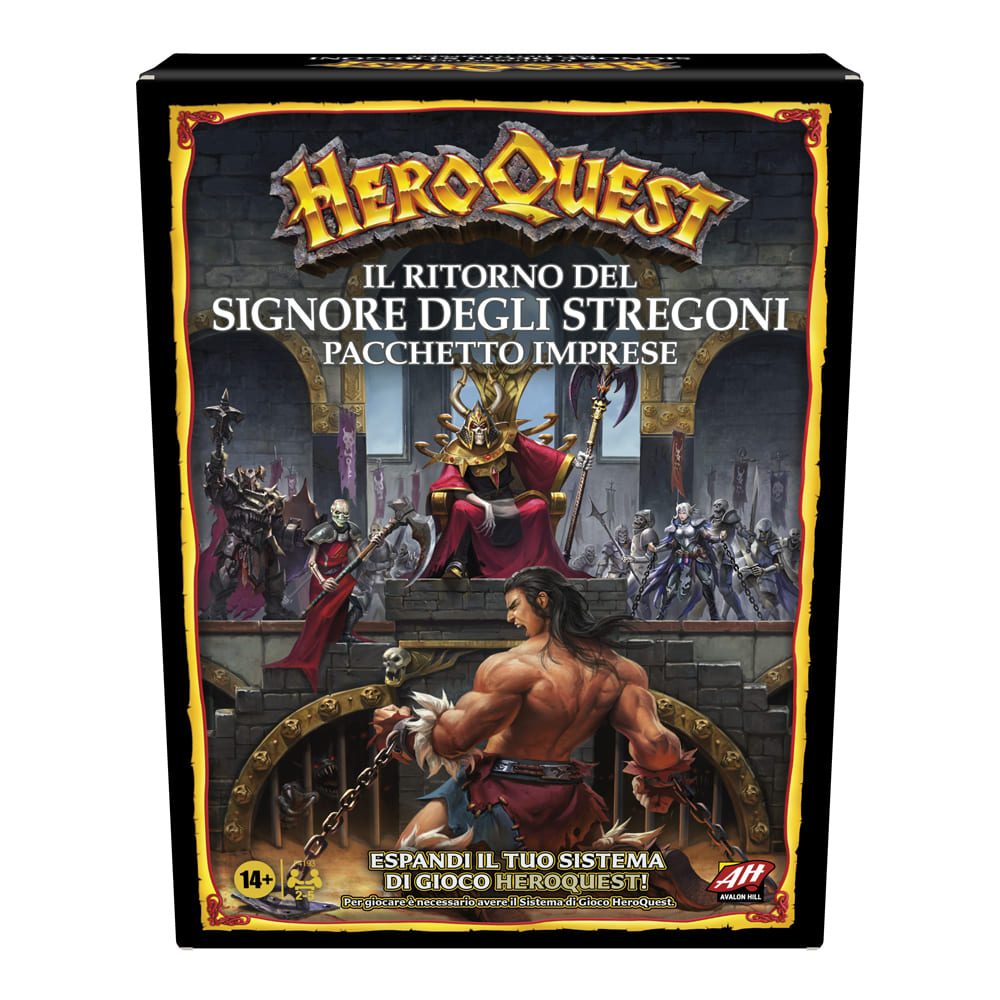 HeroQuest Il Ritorno del Signore degli Stregoni espansione ITA