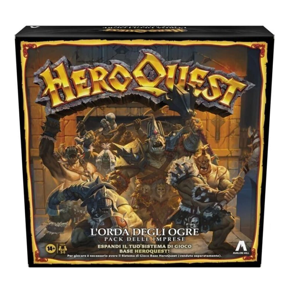 HeroQuest L'Orda degli Ogre Espansione Gioco da Tavolo ITA