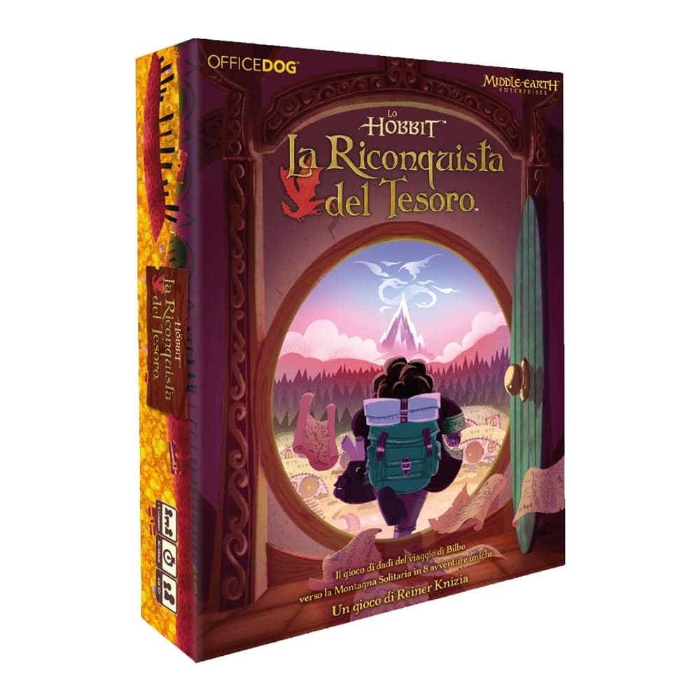 Lo Hobbit La Riconquista del Tesoro gioco da tavolo versione italiano