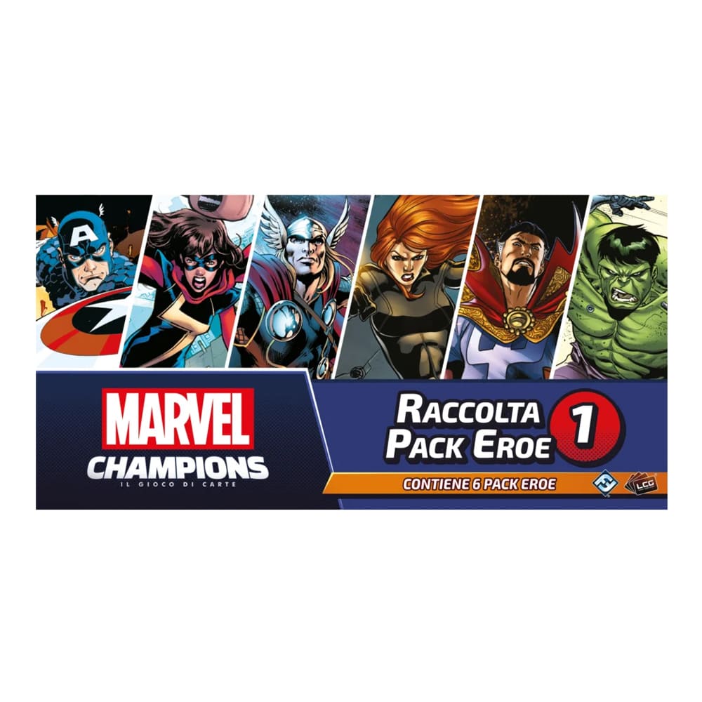 Marvel Champions LCG – Raccolta Pack Eroe 1 ITA