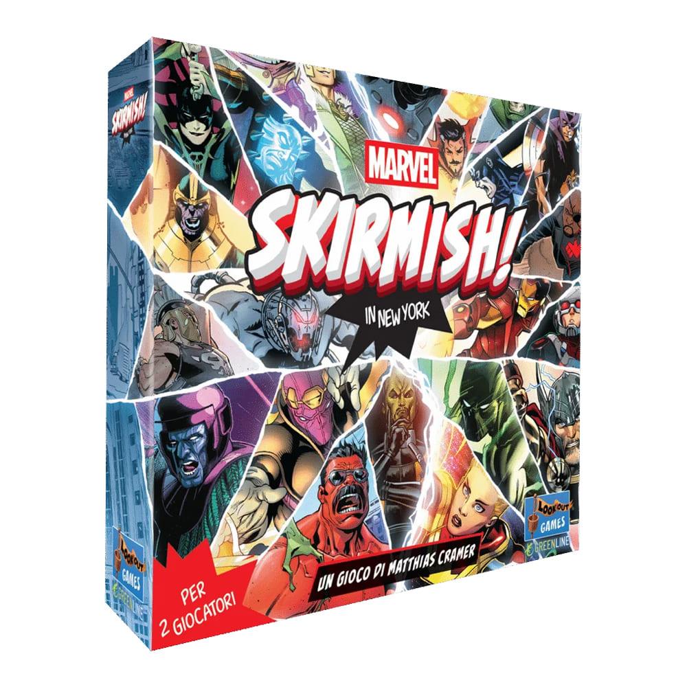 Marvel Skirmish In New York gioco da tavolo versione Italiano