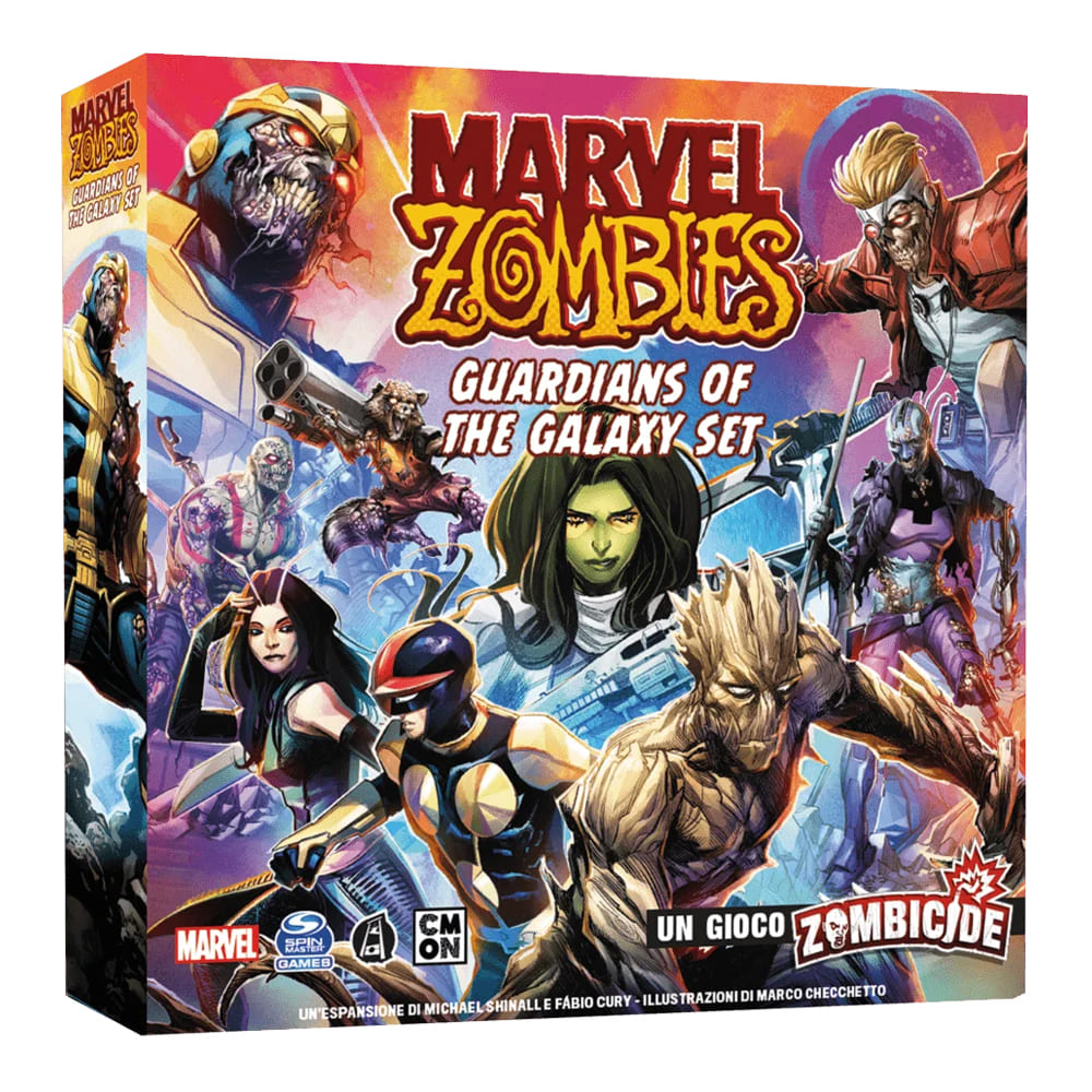Marvel Zombies Guardiani della Galassia gioco da tavolo versione Italiano
