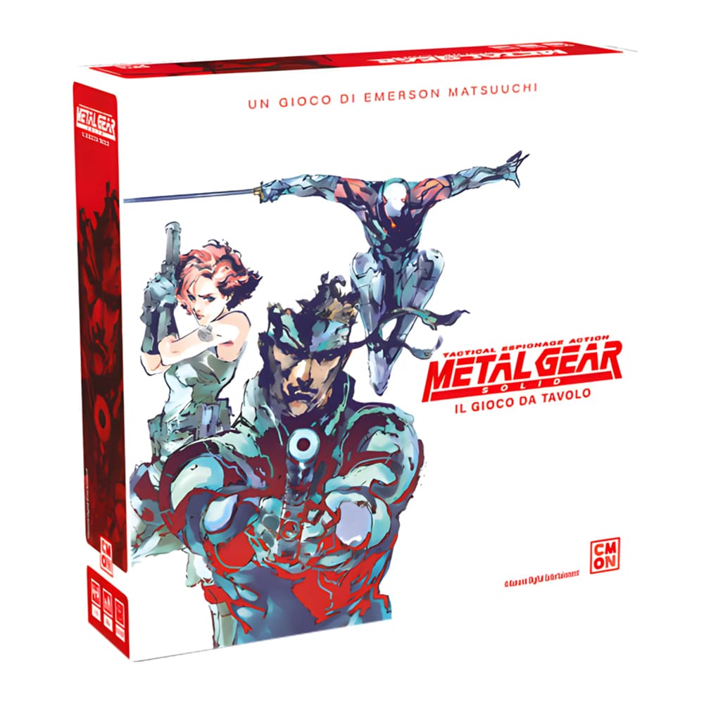 Metal Gear Solid gioco da tavolo versione Italiano