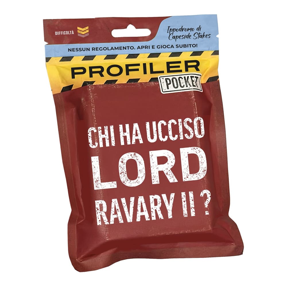 Profiler Pocket Chi Ha Ucciso Lord Ravary Ii? Gioco da tavolo versione italiano Profiler Pocket Chi Ha Ucciso Lord Ravary Ii? Gioco da tavolo versione italiano