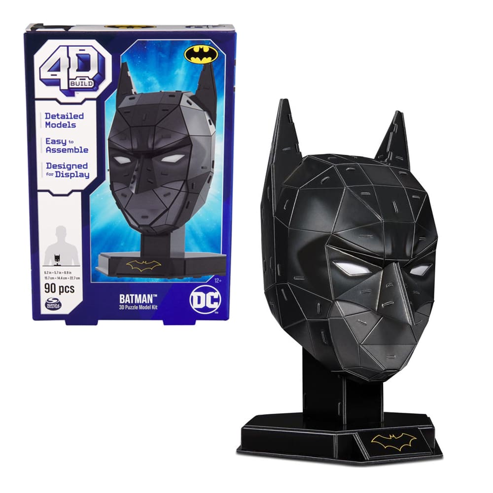 Puzzle 3D maschera Batman 4D Build da 90 pezzi