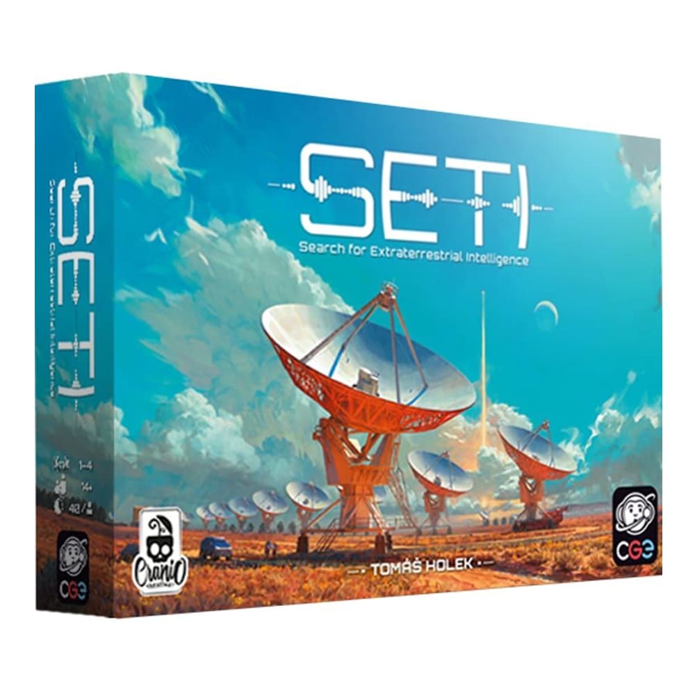 SETI Ricerca di Intelligenza Extraterrestre gioco da tavolo versione Italiano