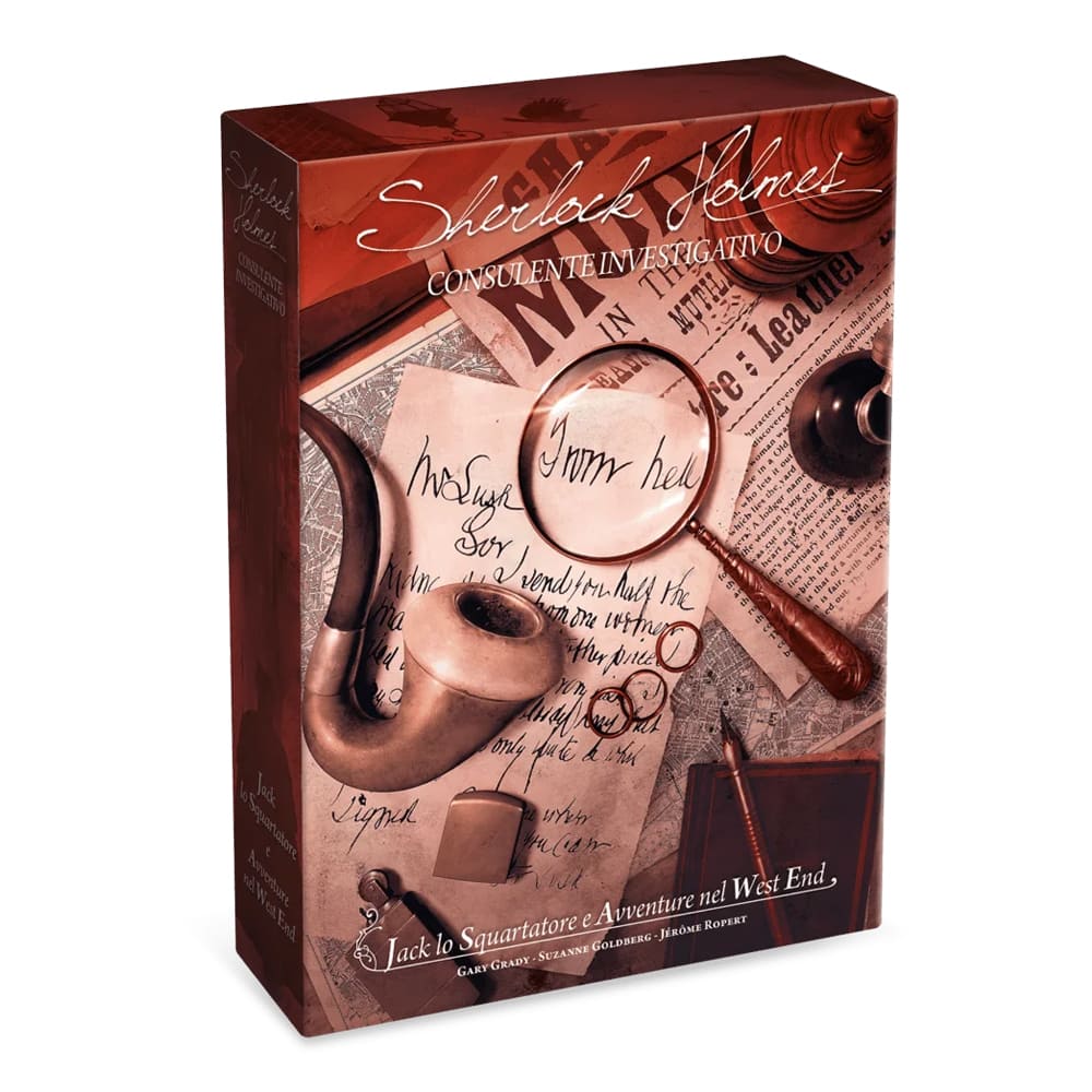 Sherlock Holmes Consulente Investigativo: Jack lo Squartatore e Avventure nel West End – Gioco da Tavolo ITA