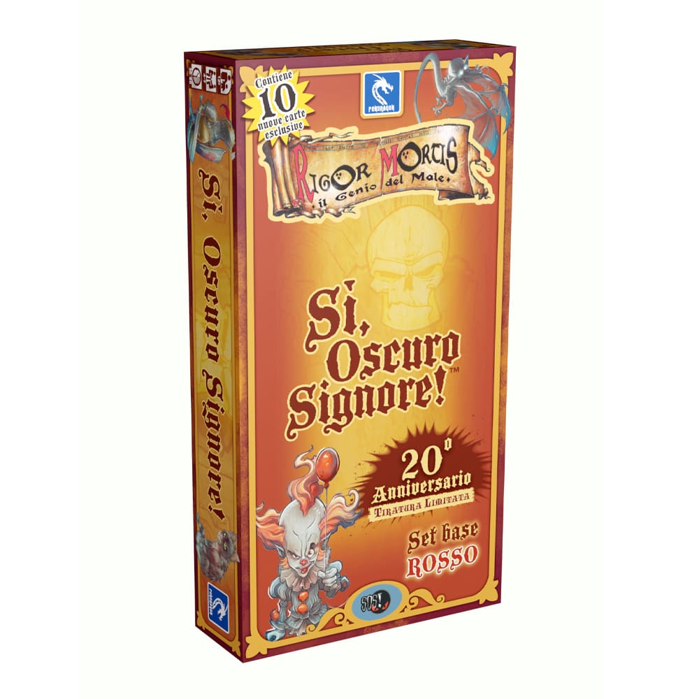 Si Oscuro Signore 20 th Anniversary gioco da tavolo ITA