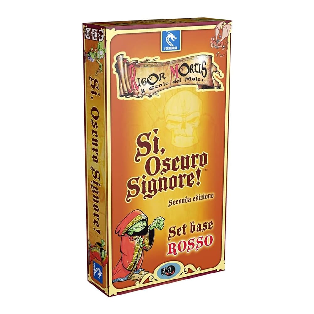 Si Oscuro Signore Set base Rosso seconda edizione gioco da tavolo ITA