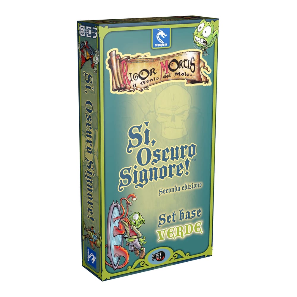 Sì Oscuro Signore Set base verde seconda edizione gioco da tavolo ITA